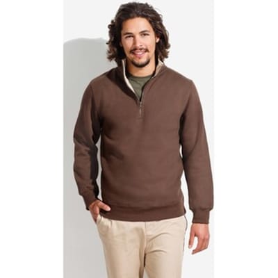 Fleece Jack Sols SCOTT SPORTS HEREN SWEATSHIRT MET 1/4 RITS