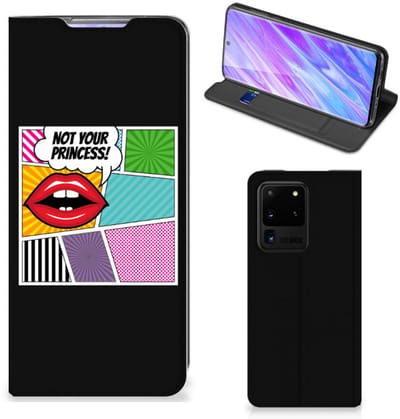 Book Case voor Samsung Galaxy S20 Ultra Hippe Standcase Popart Princess