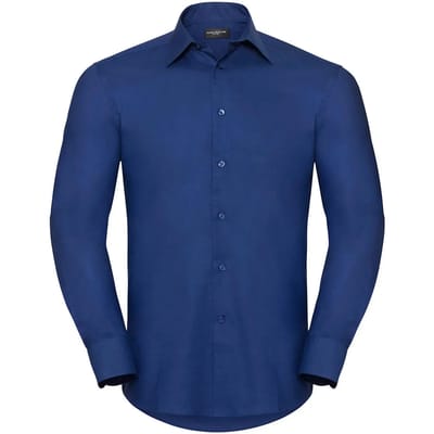 Katoenen shirt met lange mouwen Russell Athletic Oxford