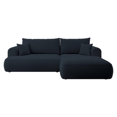 Hoekbank Philipa rechts velvet met slaapfunctie | Selsey Design