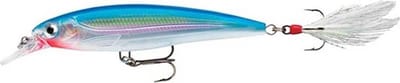 Merkloos Wobbler 8cm 7g Neutraal - Zilver Blauw voor Snoek