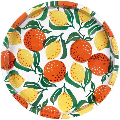 Dienblad - Tray - Lemons and Oranges - Emma Bridgewater - Rond dienblad