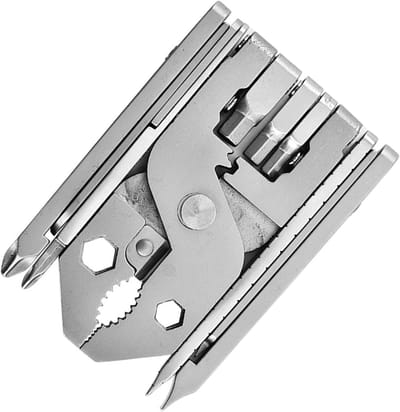 Opvouwbare Tang - Multitool - Dagelijks Gebruik - Roestvrij Staal - 25-in-1 - Zilver