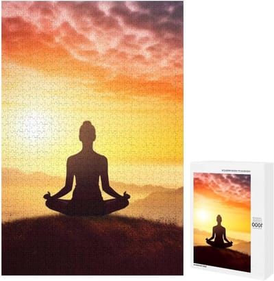 Houten Puzzel - Legpuzzel Puzzelspel - Ontspanning en Concentratie - Gladde en Nauwkeurige Afwerking - 1000 Stukjes - Wit