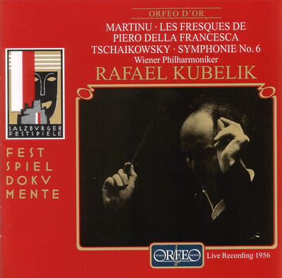 Wiener Philharmoniker, Rafael Kubelik - Martinů: Les Fresques De Piero Della Francesca | Tschaikowsky: Symphonie No.6 (CD)