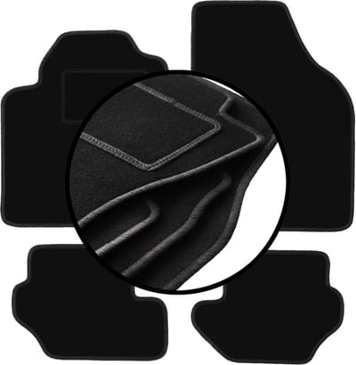 Complete set veloursmatten voor: Ford Fiesta MK4 hatchback (1995-1999)
