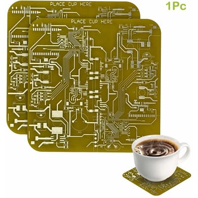 Printplaat Hittebestendige Creatieve Onderzetter Ingenieur Gepersonaliseerd Cadeau