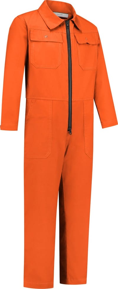 Dapro Kids - Jongens en Meisjes - Kinderoverall - Maat 92 - Oranje