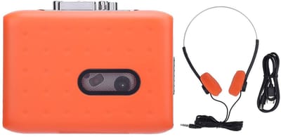 Dailygoods - Draagbare USB C Cassette Speler met Hoofdtelefoonaansluiting