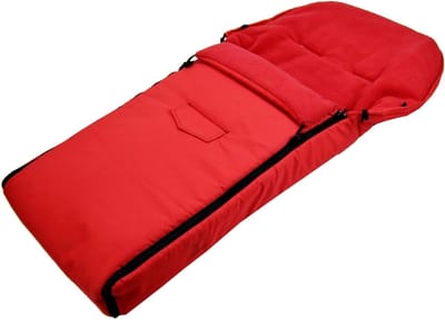 Wintervoetenzak - Kinderwagen zak - Baby warm houden - Water en vuilafstotend - 108 cm - Rood