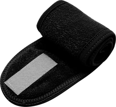New Age Devi - Haarband make-up - Spa-haarband - Hoofdband - Schoonheidsspecialiste-producten - Make-up-accessoires - Zwart