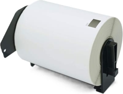 Label Tape Geschikt voor Brother DK-11240 | 102 x 51 mm | Zwart op Wit - 600 labels per rol - 1 stuk - Geschikt voor: 1280 1280CB 1280DT 1280VP 1290 1290DT 1290VP 2400 2400E 2420PC 2430PC 2430PC (black) 2450 2450CC 2450DX 2500PC 2730VP 3600 530 540