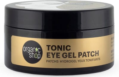 Organic Shop Eye Gel Patch Pu-erh tea & Caffeine - 3 x 60 pcs - Voordeelverpakking