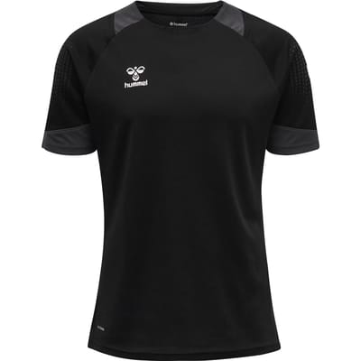 Hummel Lead Poly T-shirt Met Korte Mouwen Zwart 164 cm Kinderen
