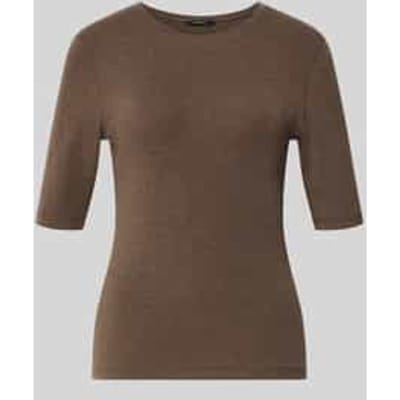 Slim Fit t-shirt met wol model 'Sorela'