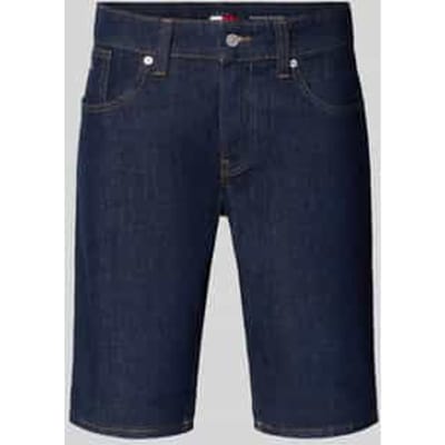 regular fit korte jeans van katoenmix
