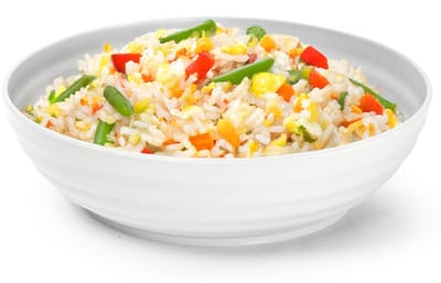 Plasticforte Rond bord/camping - diep bord/schaaltje - D19 x H5.5 cm - creme wit - kunststof - soepborden - onbreekbaar servies