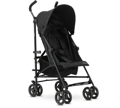 Mooiys Zeke Buggy - Paraplu Buggy - 5-Punts Gordel - Geschikt voor Kinderen tot 22 kg - Zwart