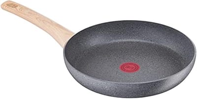 Braadpan - Koekenpan - Koken - Mineralia+ anti-aanbaklaag - 22 cm - Zwart
