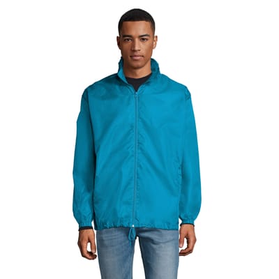 SOLS Unisex Shift Showerproof Windbreaker Jasje (Aqua)