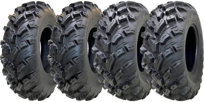 26x10.00-12 & 26x8.00-12 ATV-banden, 6-laags, P3080 OBOR Pinacle, voor de openbare weg (set van 4)