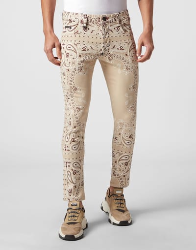Jeans Skinny Fit Paisley