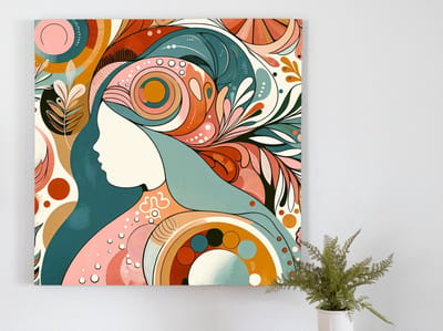 Kunstprint | Wanddecoratie | Forex | 75 × 75 cm