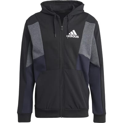 Sweatshirt capuchon met volledige rits adidas Essentials Colorblock