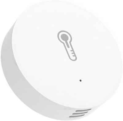 Klimaatmonitor Sensor - Temperatuur Vochtigheid - Slim Huis - Real-time Metingen - 4 x 1.3 cm - Wit
