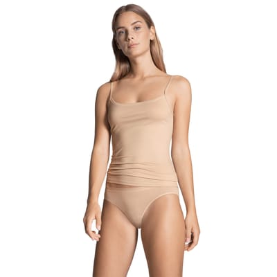 CALIDA Onderhemd Natural Comfort Spaghetti-Top Set van 2