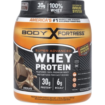 Body Fortress, Super Advanced Whey Protein, Chocolade, 1,78 lb (810 g)