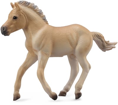 COLLECTA Figurine - Fjord Veulen Grijsbruin - (M) - Paarden - Handgeschilderd - Miniatuur