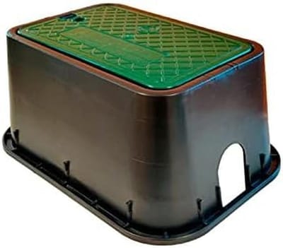 Ondergrondse Irrigatiebak Rechthoekig met Deksel - 49x35cm - Toegang voor Watersysteem