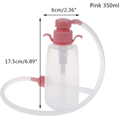 Handheld Bidet Draagbare Bidetsproeier Perineale Fles voor Zwangere Vrouwen Postpartum Bidetsproeier roze