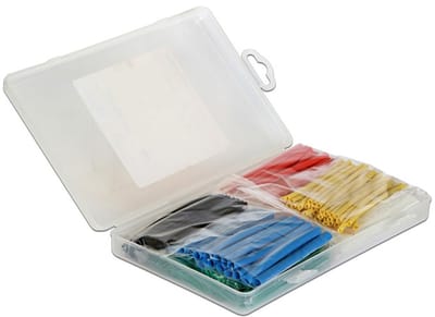 Krimpkous assortiment in handige bewaardoos - 230 stuks / diverse kleuren