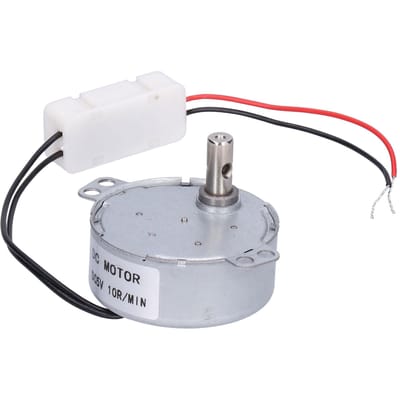 Moteur CC Sans Balais Micro Réducteur Synchrone Directionnel Horaire Équipement Électrique 10 tr/min 5V 50TYC