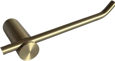 Dailygoods- Toiletrolhouder Geborsteld Goud - Badkamer Accessoires - Multifunctionele Houder - Wandgemonteerd - Roestvrij Staal - Stijlvolle Bevestiging - Badkameraccessoire