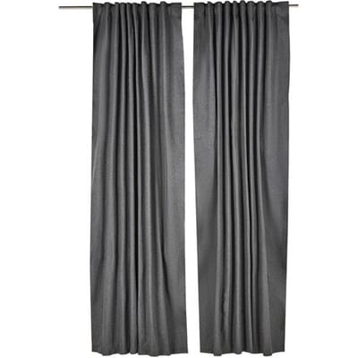 LIVARNO Verduisterende gordijnen 135 x 254 cm (Grijs)