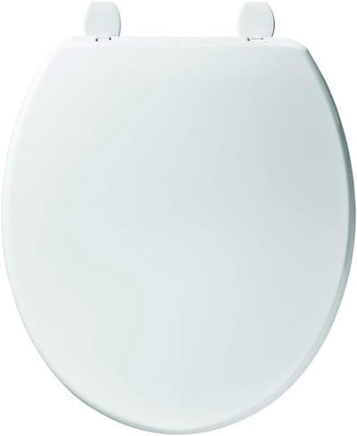 Toiletbril - WC Deksel - Badkamer Vernieuwen - Slagvast Kunststof - 45 cm - Wit