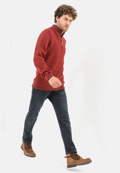 camel active flexXxactive® Denim en Regular fit - Maat menswear-50/34 - Donkerblauw