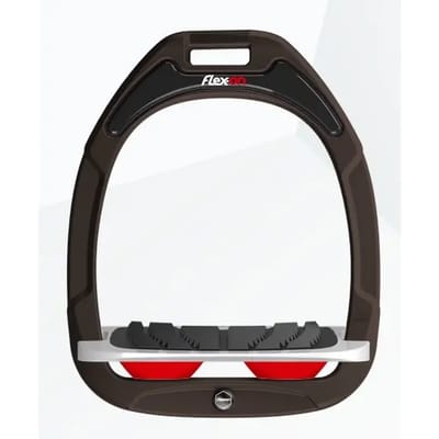 Ingebouwde Grip Beugels Bruin/Grijs/Rood Flex-On Green Composite