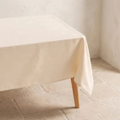 GAMUSI TAREL Tafelkleed – Vlekbestendig Jacquard Tafelkleed – Gestructureerd Katoen – OEKO-TEX® – Ruwe Olie 140x140 cm