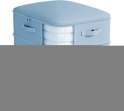 Compressie opbergzakken - Luchtdichte opbergers - Ruimte besparen - Vochtwerende bescherming - 52x46x60 cm - Blauw