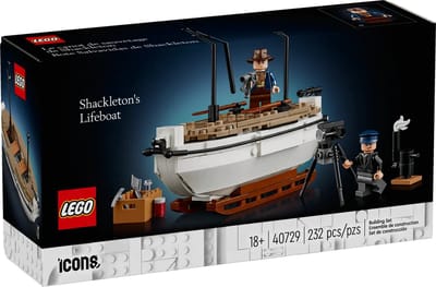 LEGO ICONS Shackleton's Lifeboat 40729, Bouwpakket, 18 jaar, Kunststof, 232 stuk(s)