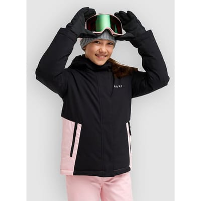 Roxy Snowflare Girl Kids Jas zwart