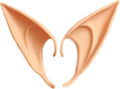 Hiden - Cosplay Elfen oren - Elven Ears - Cosplay Anime - Elfen oren - Elf Ears - Verkleden - Carnaval - Halloween | Spits Licht Beige