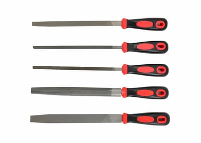 Awtools Pro Set - Vijlenset - 5 stuks - Harde Staal - Ergonomische Handgrepen