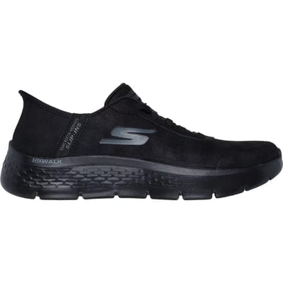 Skechers Go Walk Flex Mali Textiel Dames Zwarte Sneakers