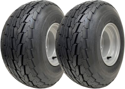 18.5x8.50-8 Aanhangwagenband, velg met 100 mm steekcirkel, Wanda Road Legal, draagvermogen 425 kg (set van 2)