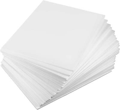 Schuimplaten Pakket - Hobby Platen - Doe-het-zelf Knutselen - Glad Oppervlak - 30 Stuks 300x400mm - Wit